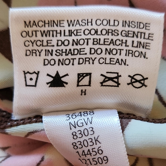 Hanna Andersson Floral Rash Guard Swim Top 120 - Picture 6 of 6